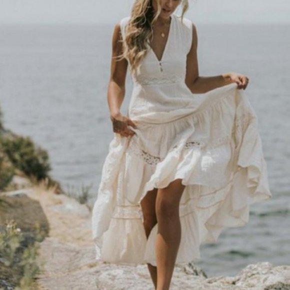 spell doe eyed midi dress